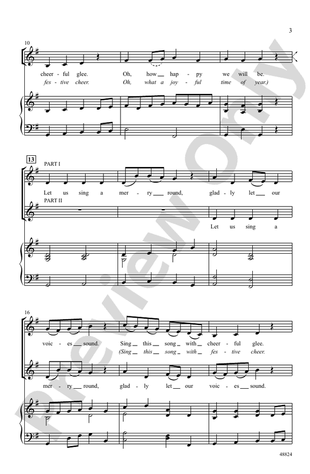 A Merry Round - 2-Part Choral Octavo (Digital Download)