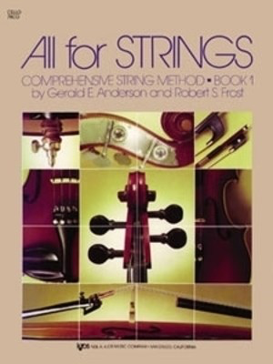 All For Strings Book 1 Double Bass - Gerald Anderson|Robert Frost - Double Bass Neil A. Kjos Music Company