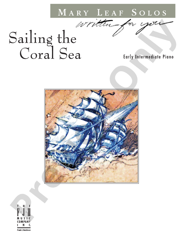 Sailing the Coral Sea - Piano (Digital Download)