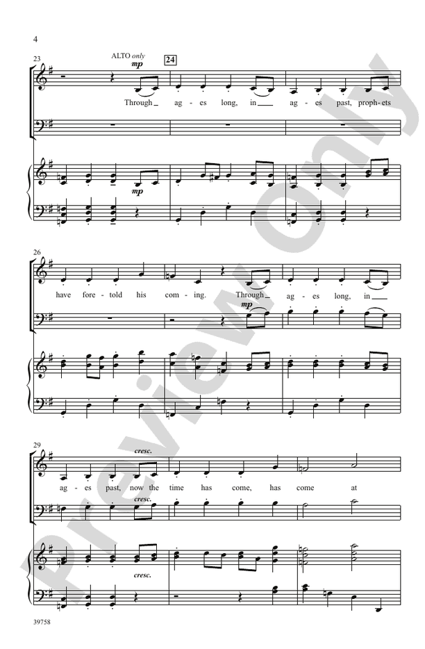 He Is Born – SAB Choral Octavo (Digital Download)