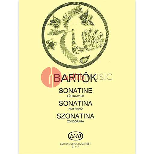 SONATINA FOR PIANO SOLO - BARTOK - PIANO - EMB