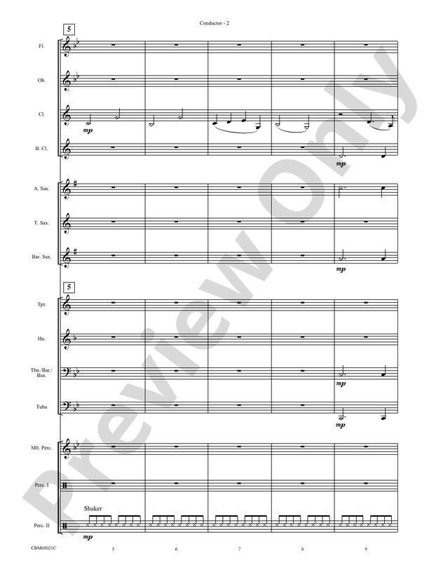 Believe (from The Polar Express) - Concert Band Conductor Score & Parts (Digital Download)