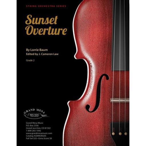 Baum - Sunset Overture - String Orchestra Grade 2 Score/Parts edited by Law Grand Mesa GMMOR205