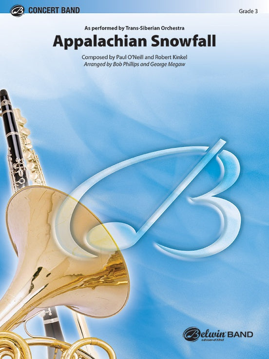Appalachian Snowfall - Concert Band Conductor Score & Parts (Digital Download)