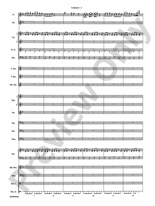 And to All a Good Night (A Holiday Encore for Band) - Concert Band Conductor Score & Parts (Digital Download)