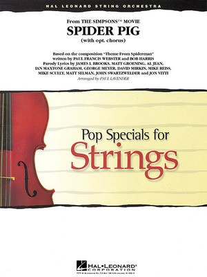 Spider Pig (from The Simpsons) - Paul Lavender Hal Leonard Score/Parts