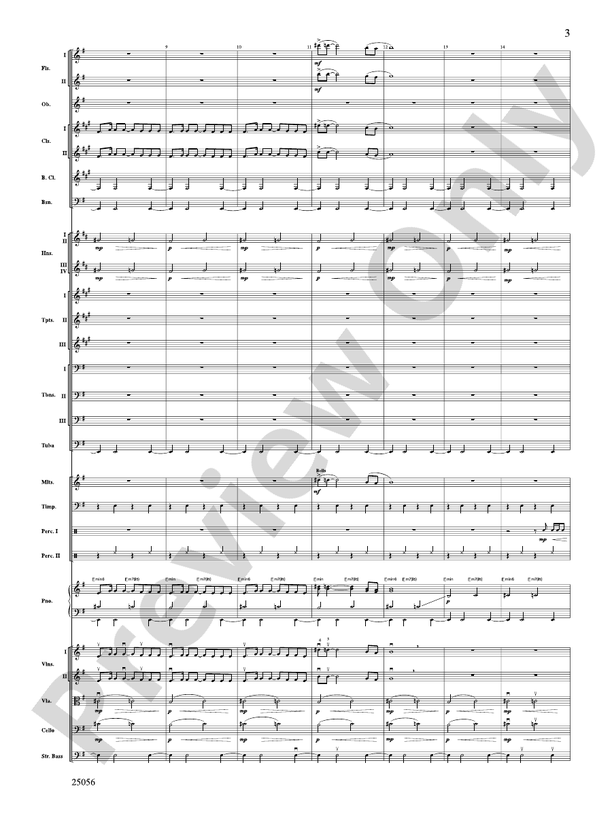 James Bond Medley – Full Orchestra Conductor Score & Parts (Digital Download)