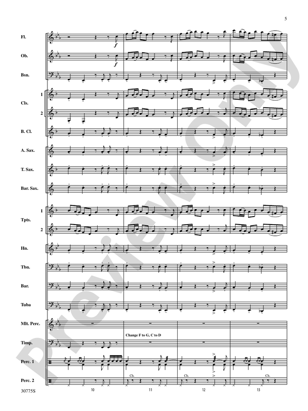 Trailblazers - Concert Band Conductor Score & Parts (Digital Download)
