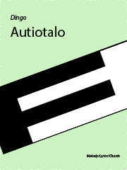 Autiotalo - Melody/Lyrics/Chords (Digital Download)