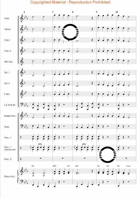 Popcorn Prelude - Beginning Band Grade 0.5 - Score and Parts - Mike Hannickel - Curnow Music