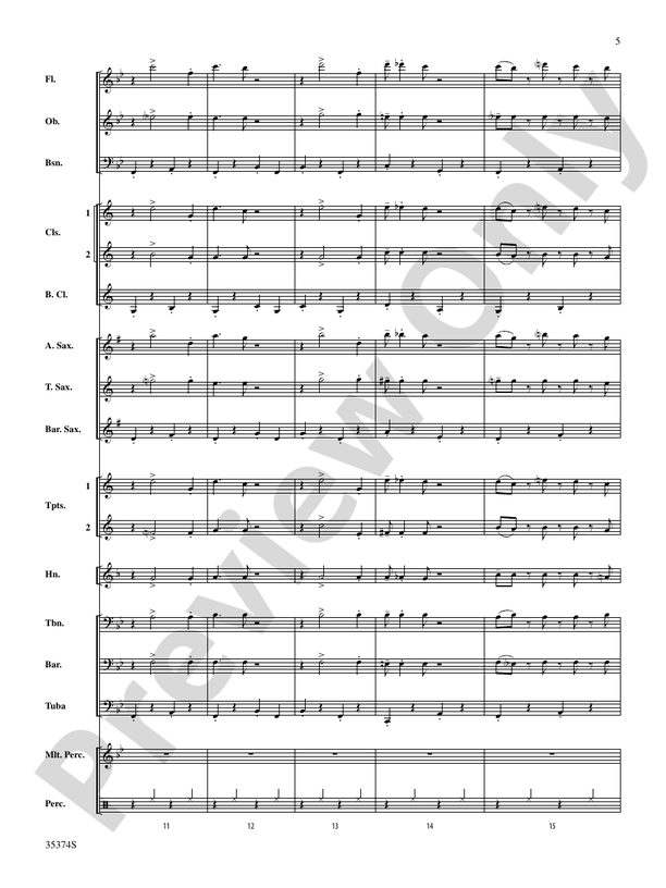 At the Ragtime Ball - Concert Band Conductor Score & Parts (Digital Download)