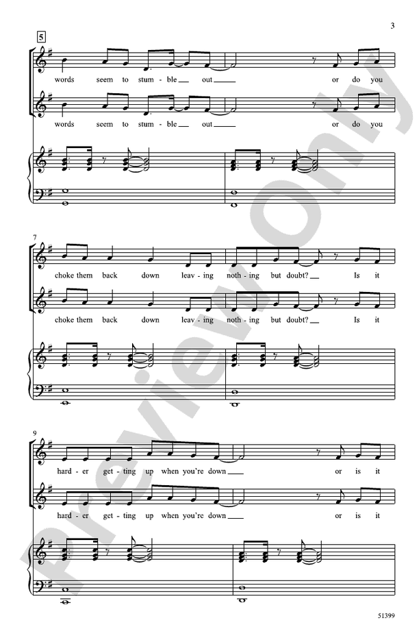It's Alright - 2 Part Treble Choral Octavo (Digital Download)