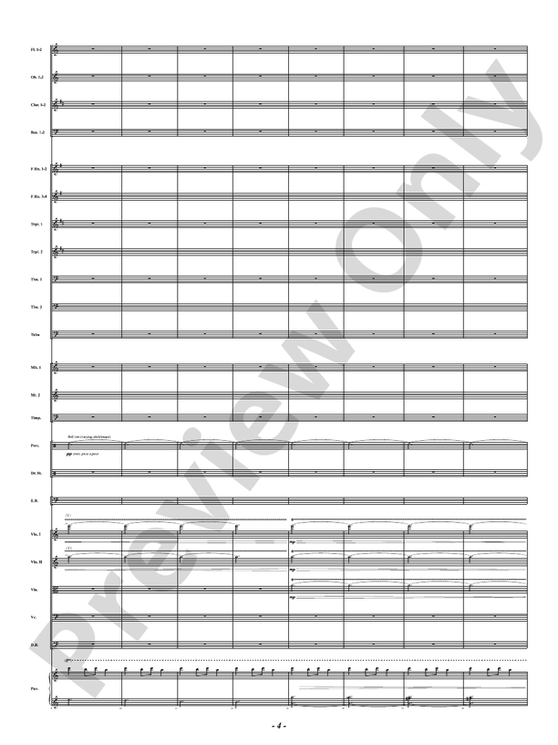 Ukrainian Bell Carol - Full Orchestra Conductor Score & Parts (Digital Download)