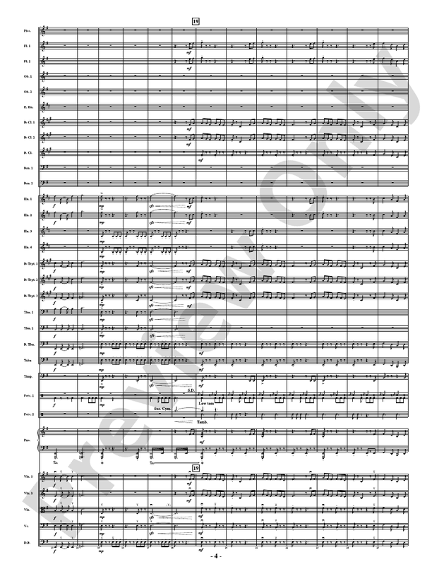 The Highland Games - Full Orchestra Conductor Score & Parts (Digital Download)
