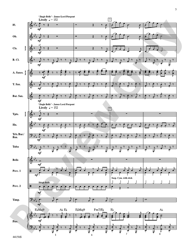 Holiday Cheers - Concert Band Conductor Score & Parts (Digital Download)