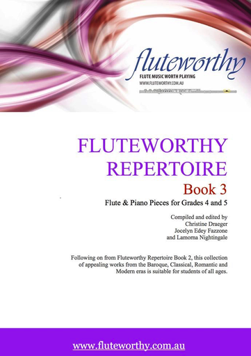 Fluteworthy Repertoire Book 3 - Flute Fluteworthy FWRB3