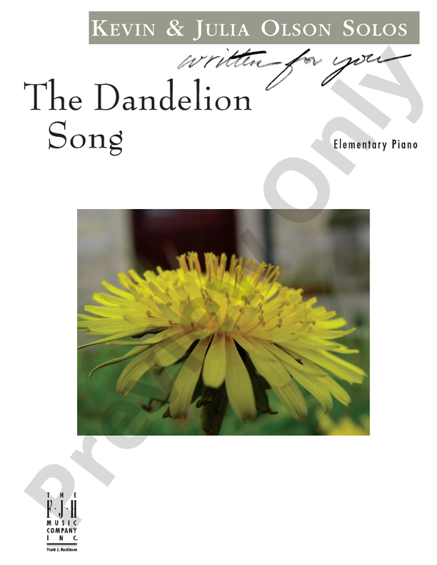 The Dandelion Song - Piano (Digital Download)