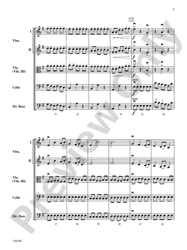 Aurora Borealis – String Orchestra Conductor Score & Parts (Digital Download)