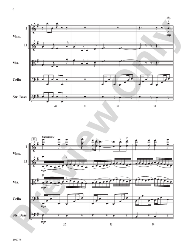Yakama Variants - String Orchestra Conductor Score & Parts (Digital Download)