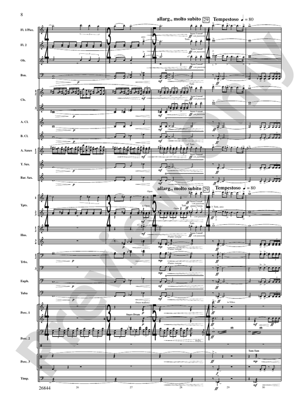 Foundation - Concert Band Conductor Score & Parts (Digital Download)