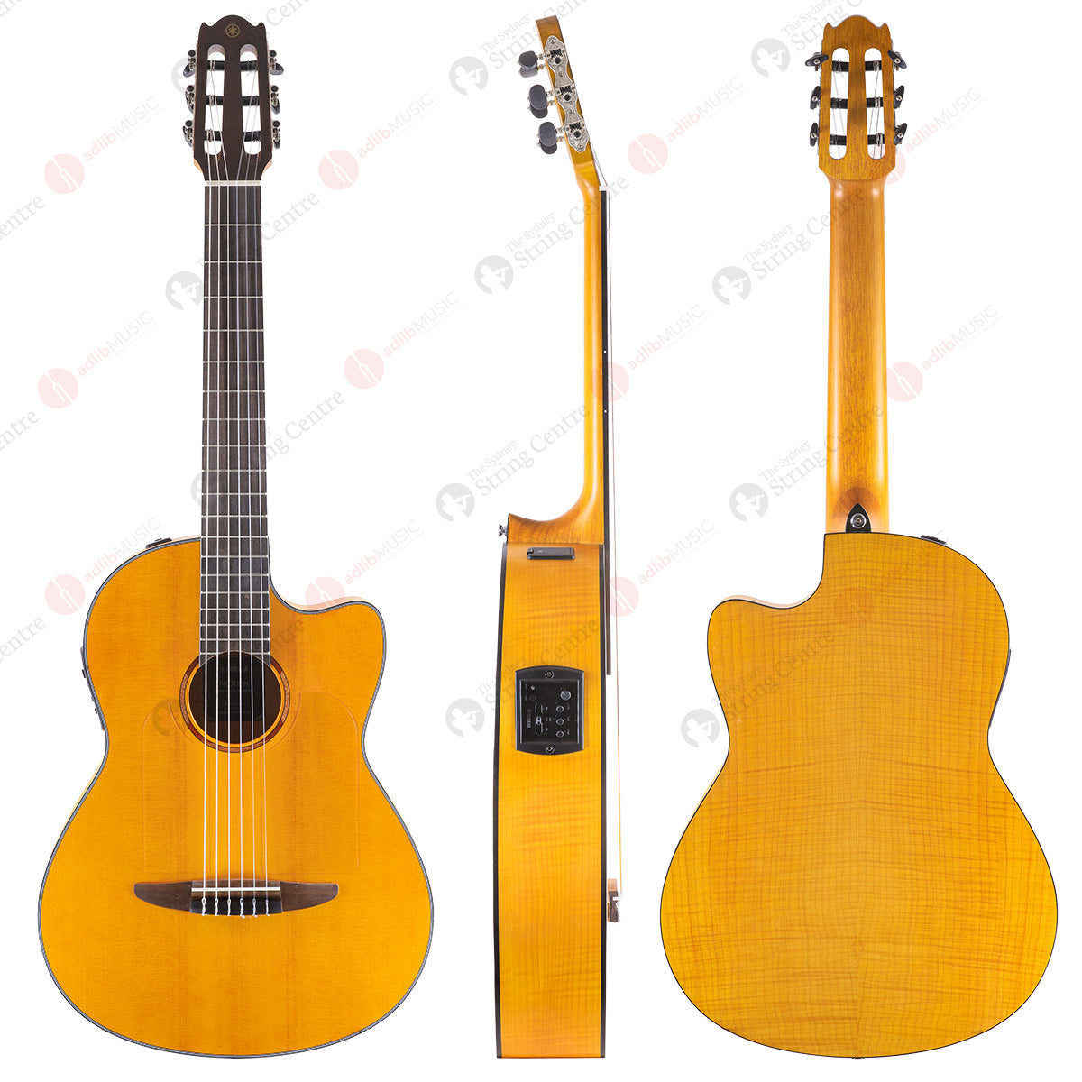 Yamaha NCX1FM Acoustic Electric Classical Guitar Natural