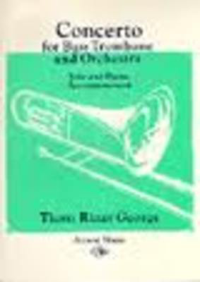 Concerto For Bass Trombone Trb Pno - Thom Ritter George - Bass Trombone Accura Music