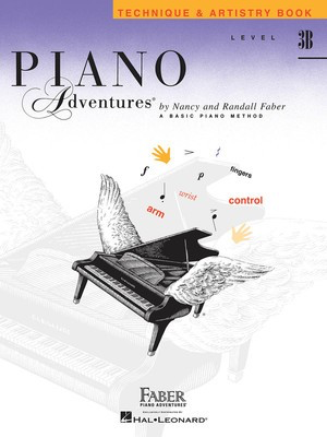 Piano Adventures Level 3B Technique & Artistry Book - Piano by Faber/Faber Hal Leonard 420240