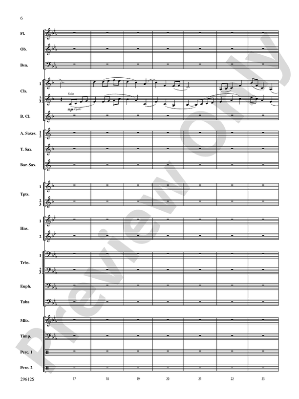 Communion - Concert Band Conductor Score & Parts (Digital Download)