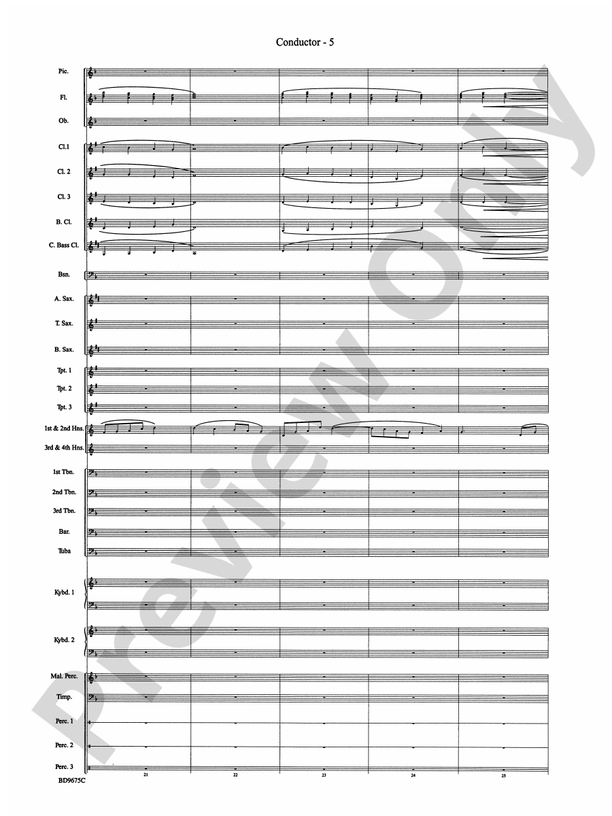 Twelve Seconds to the Moon - Concert Band Conductor Score & Parts (Digital Download)