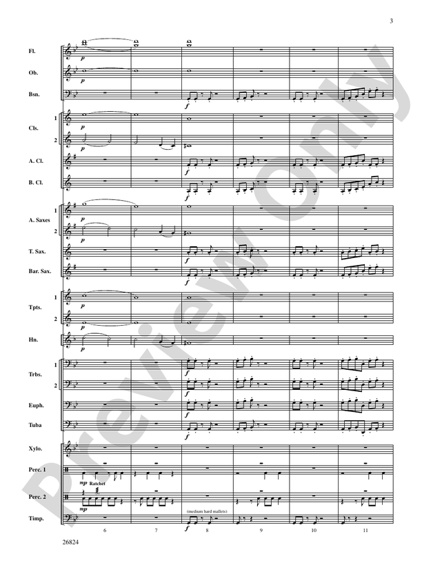 Contraption - Concert Band Conductor Score & Parts (Digital Download)