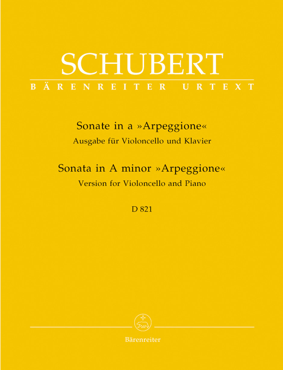 Sonata in A Minor D 821 Arpeggione Cello/Piano