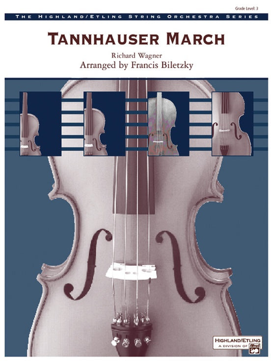 Tannhäuser March – String Orchestra Conductor Score & Parts (Digital Download)