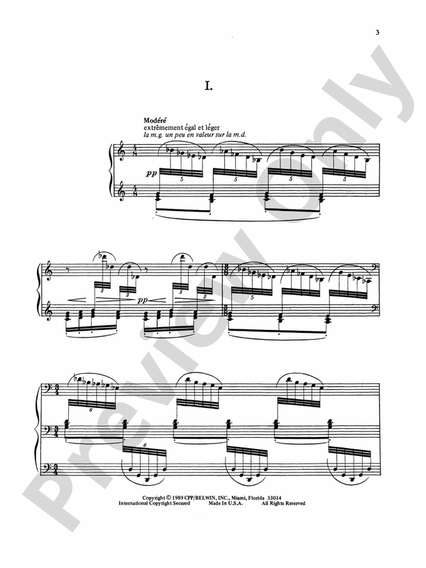 Debussy - Preludes (Volume II) - Piano Solo (Digital Download)