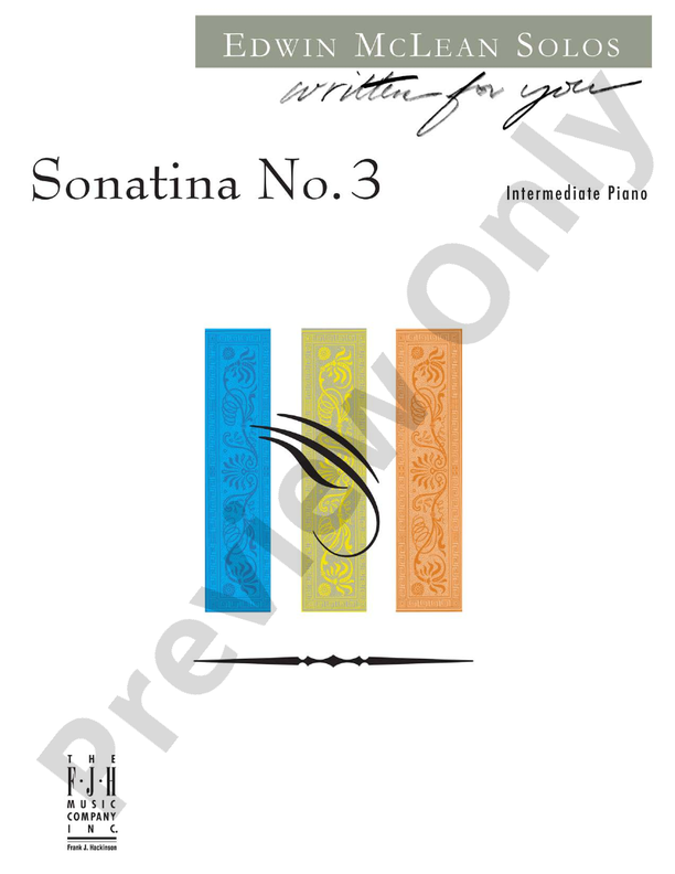 Sonatina No. 3 - Piano (Digital Download)