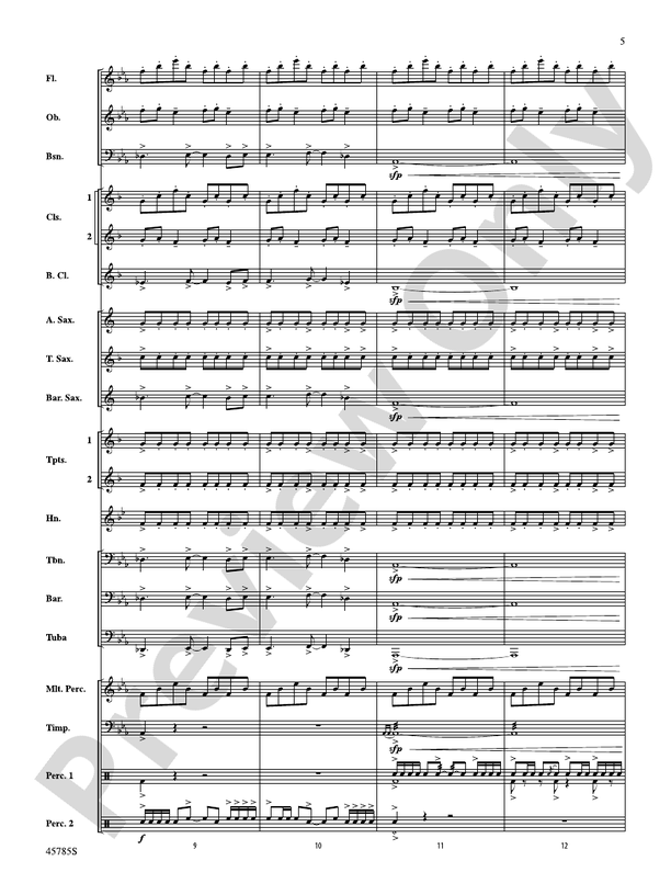 Jubilant Horizons - Concert Band Conductor Score & Parts (Digital Download)