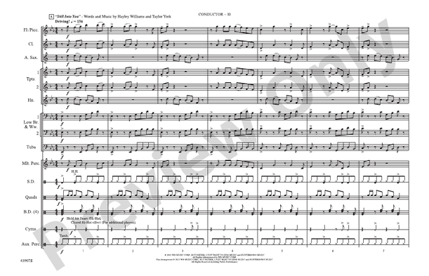 Shorties #21 – Marching Band Conductor Score & Parts (Digital Download)