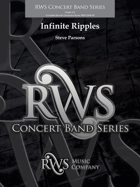 Infinite Ripples - Concert Band Conductor Score & Parts(Digital Download)