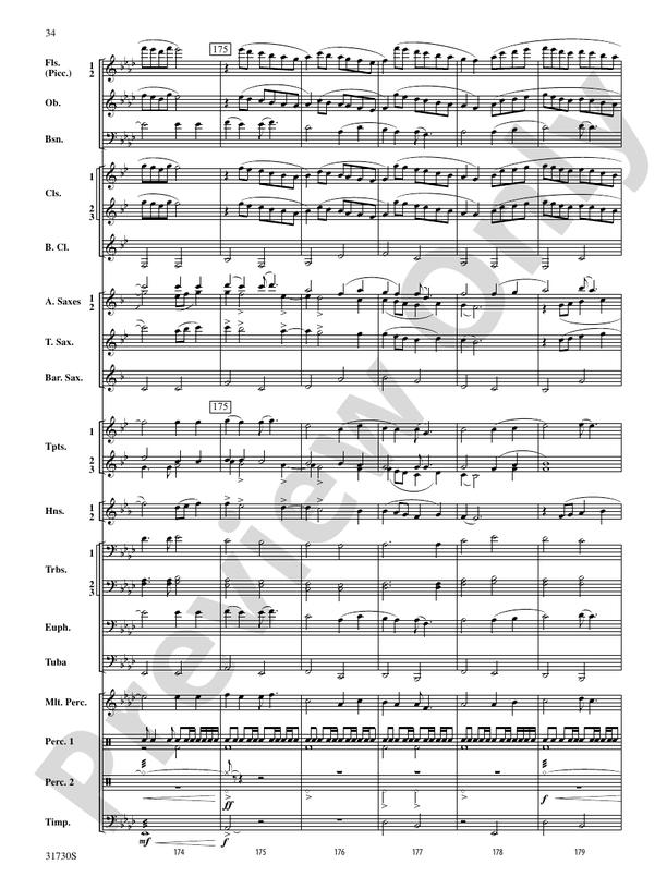 They Shall Run and Be Free - Concert Band Conductor Score & Parts (Digital Download)