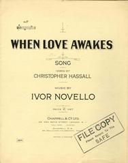 When Love Awakes - Vocal/Piano (Digital Download)