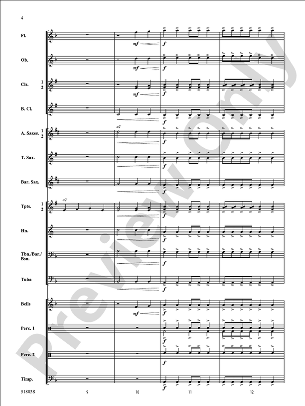 Fortress - Concert Band Conductor Score & Parts(Digital Download)