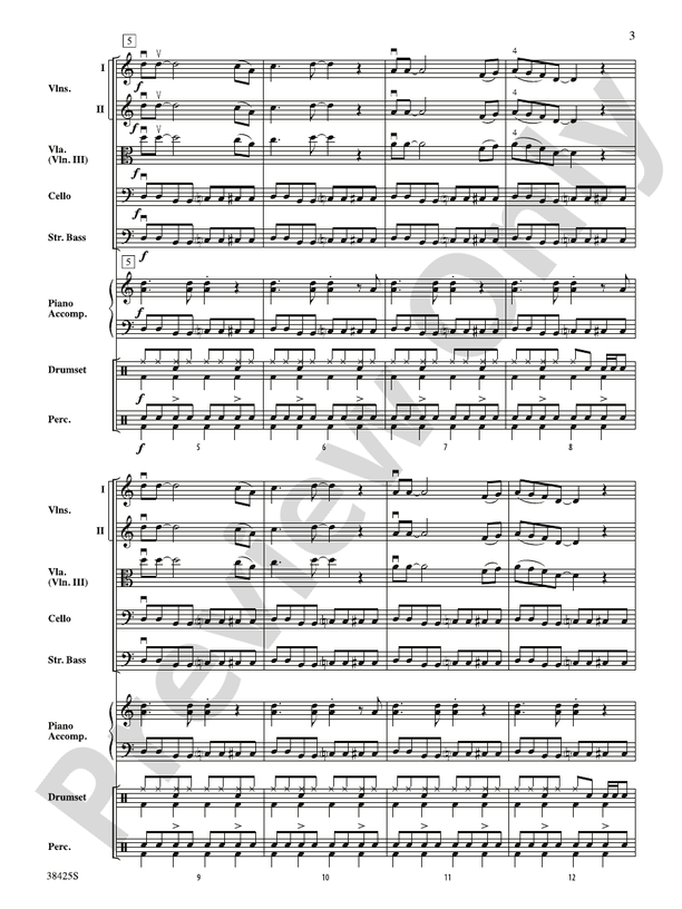 Hedgehog, Monkey and Waffles! – String Orchestra Conductor Score & Parts (Digital Download)