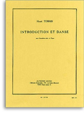 Introduction and Dance - Henri Tomasi - Alto Saxophone Alphonse Leduc