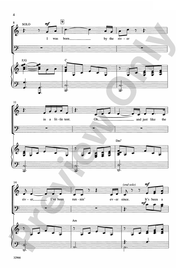 A Change Is Gonna Come - SATB Choral Octavo (Digital Download)
