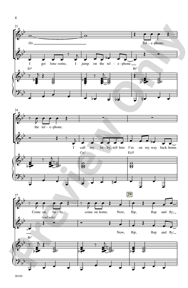 Flip, Flop and Fly – 2-Part Choral Octavo (Digital Download)