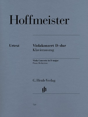 Hoffmeister - Concerto in Dmaj - Viola/Piano Accompaniment Henle HN739