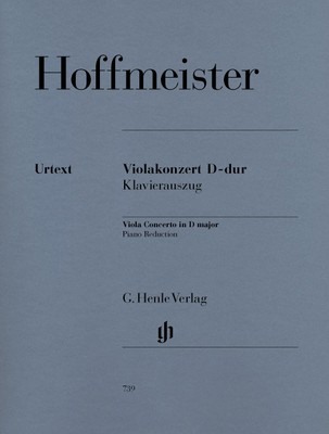 Viola Concerto in D major Viola/Piano