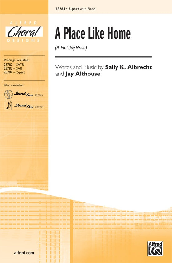 A Place Like Home (A Holiday Wish) - 2-Part Choral Octavo (Digital Download)