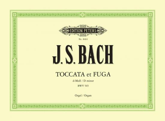 Bach - Toccata & Fugue in Dmin BWV565 - Organ Solo Peters EP8464