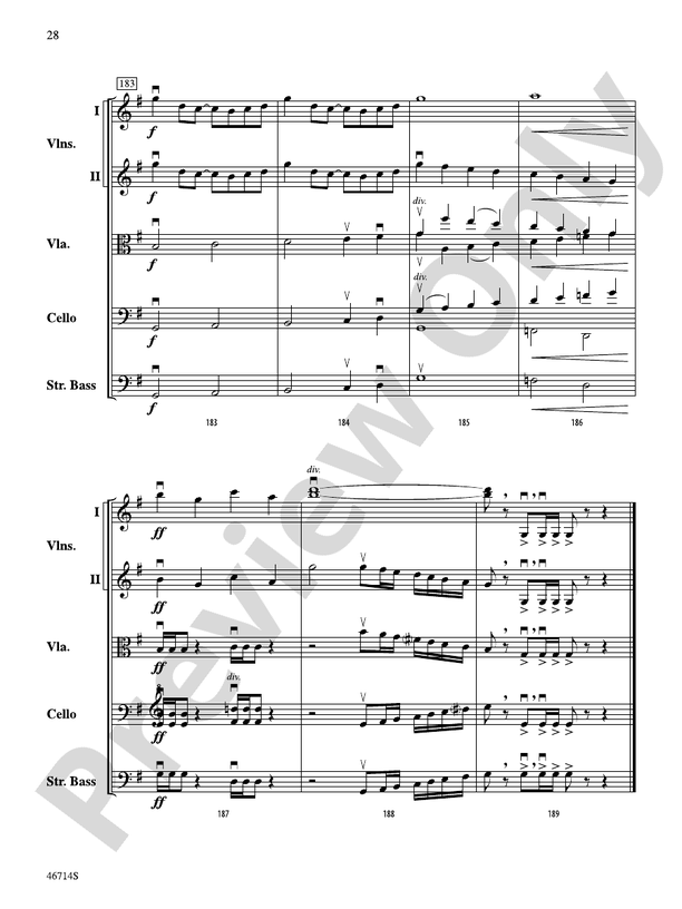Yumiweeus - String Orchestra Conductor Score & Parts (Digital Download)