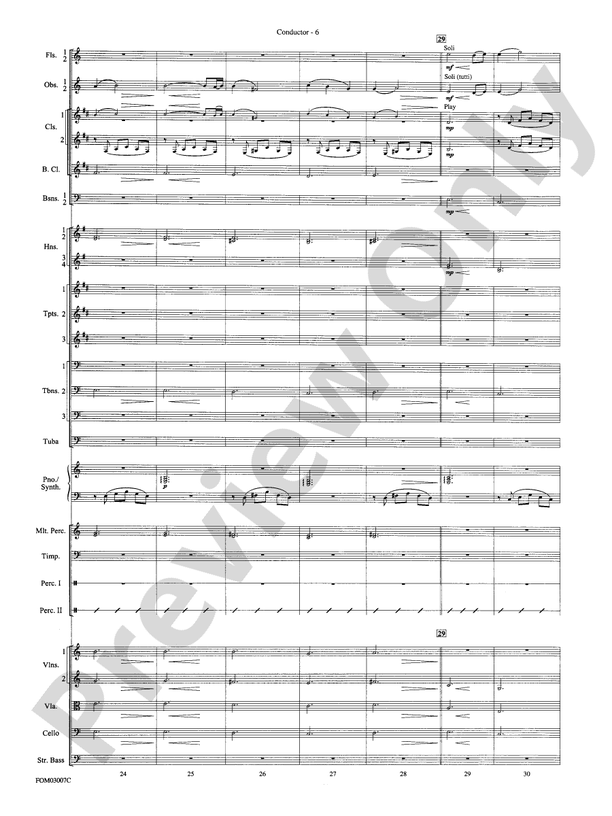 The Lord of the Rings: The Two Towers, Symphonic Suite from – Full Orchestra Conductor Score & Parts (Digital Download)